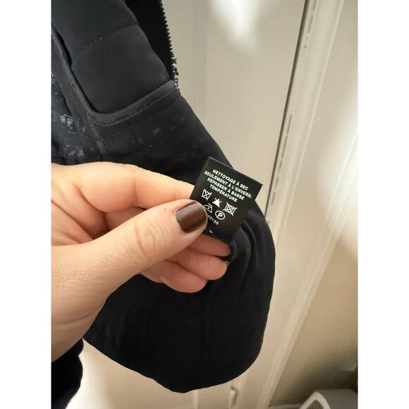 Lafayette 148 Black Multicolor Boucle Speck Tweed Zip Jacket Work Career Small - Picture 6 of 8